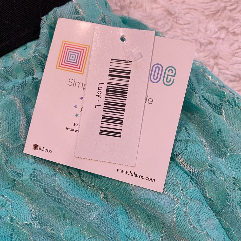 LuLaRoe Lucy lace skirt - Picture 4 of 5